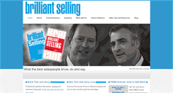 Desktop Screenshot of brilliant-selling.com